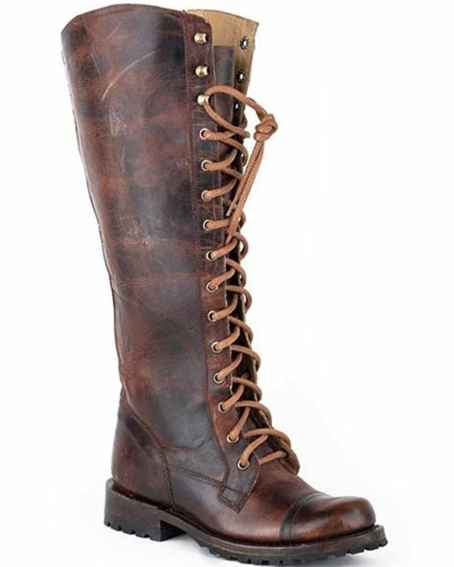 Boot * | Stetson Women'S Winter Western Boots Round Toe